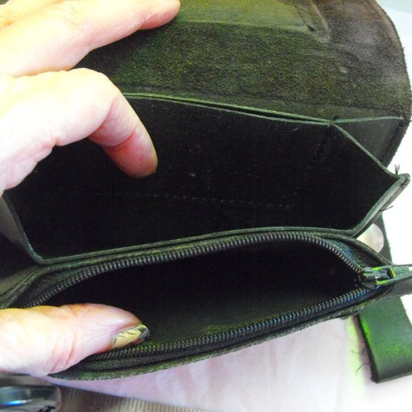 Unisex leather biker chain wallet - Picture 3 of 3